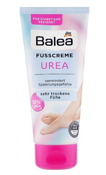 Крем для ног с мочевиной Balea Fusscreme Urea 100мл Германия 4066447438437