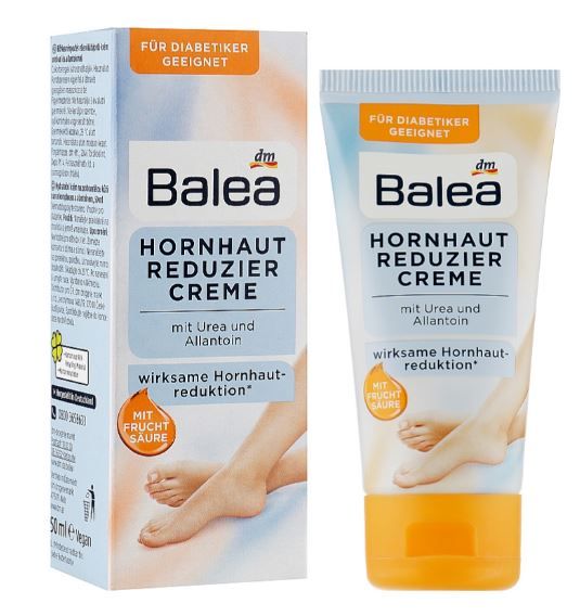 Крем для снижения сухости кожи ног Balea Hornhaut Reduzier Foot Cream 100мл Германия 4066447231212