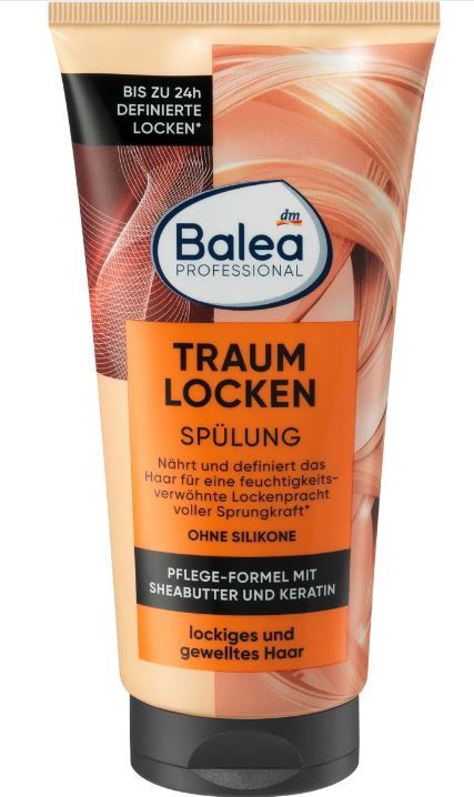 Кондиціонер професійний для кучерявого волосся Balea Traum Locken Spulung 200мл 4066447240788