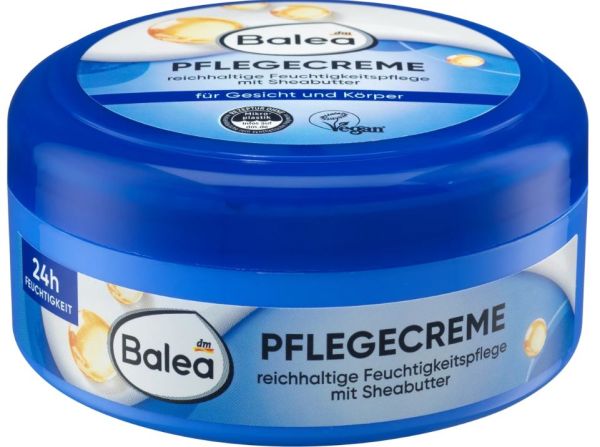 Крем для тела увлажняющий Balea Pflegecreme Sheabutter с маслом ши 250мл 4066447109535