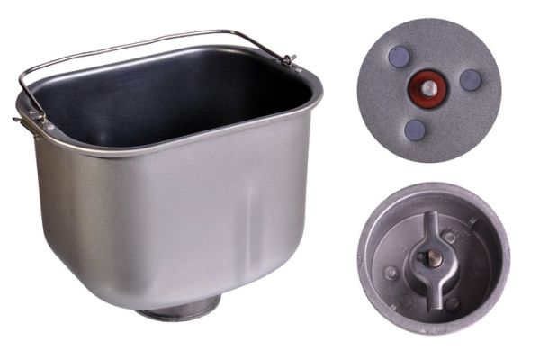 Ведро для хлебопечки Kenwood L=210мм B=148мм H=170мм оригинальное KW703121