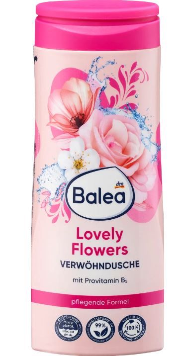 Гель для душу Balea Lovely Flowers зволожуючий з ароматом весняних квітів 300мл Німеччина 4066447671902