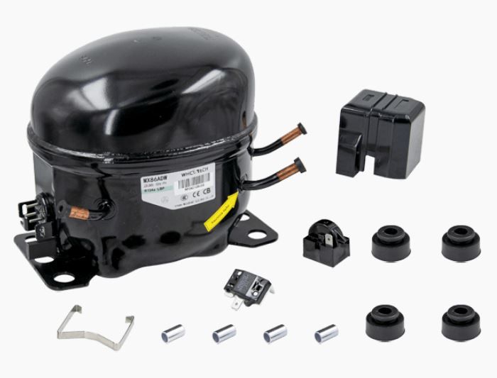 Компрессор для холодильника WhiceTech 200Вт (R-134a) MX86ADW