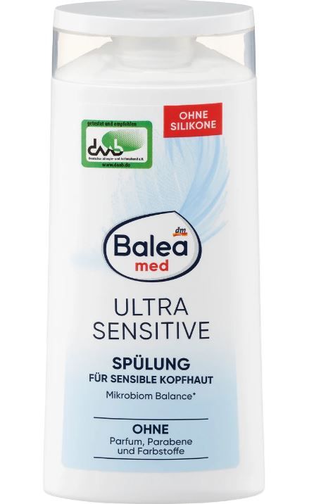 Кондиціонер для волосся Balea Ultra Sensitive гліцерин пантенол ніацинамід 250мл Німеччина 4066447746716