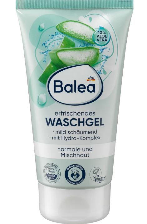 Гель для умывания освежающий Balea Waschgel Erfrischend 150мл. Германия 4058172738050