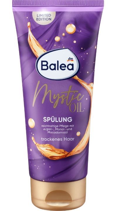 Кондиционер для волос профессиональный Balea Mystic Oil 200мл для сухих волос 4066447599770