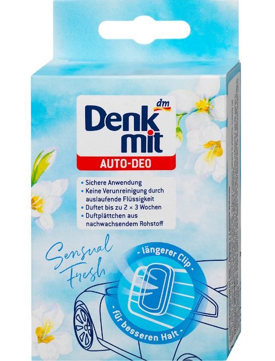 Освежитель воздуха для автомобиля Denkmit Auto-Deo Sensual Fresh Германия 4010355486271