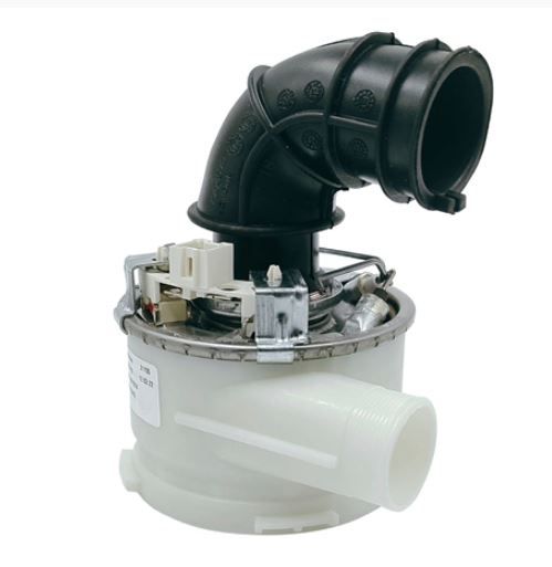 Тэн проточный для посудомоечной машины Ariston с улиткой оригинальный C00634181