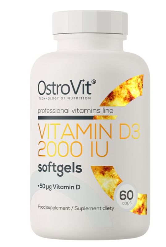 Витаминный комплекс OstroVit D3 2000 IU 60 капсул 5903246221954