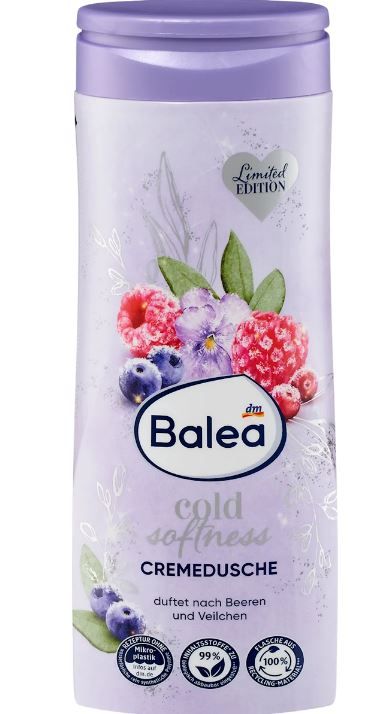 Гель для душа Balea Cold Softness подходит для чувствительной кожи 300мл. Германия 4066447714357