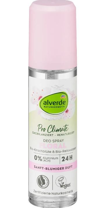 Дезодорант спрей Alverde Deo Spray Floral Kirschblute 75мл 4066447710717