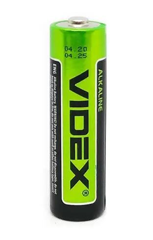 Батарейка АAА Videx Alkaline 1.5/LR3 (пальчиковая) 1шт. 4820118298504