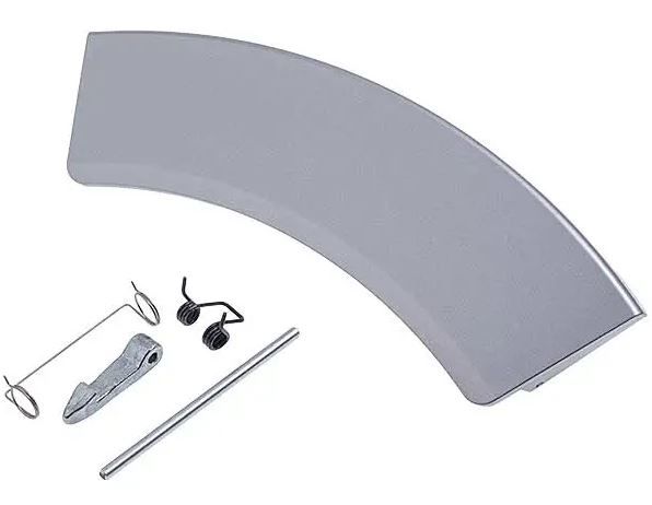 Ручка люка для стиральной машины Zanussi серая L=220мм 4055186482 OEM