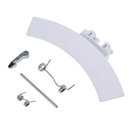 Ручка люка для стиральной машины Zanussi белая L=195мм 4055193256 OEM