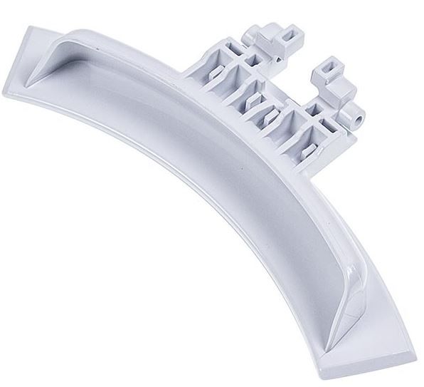 Ручка люка для пральної машини Zanussi біла L=195мм 4055193256 OEM
