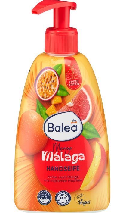 Жидкое мыло Balea Mango Malaga аромат манго и тропических фруктов 500мл 4067796157185