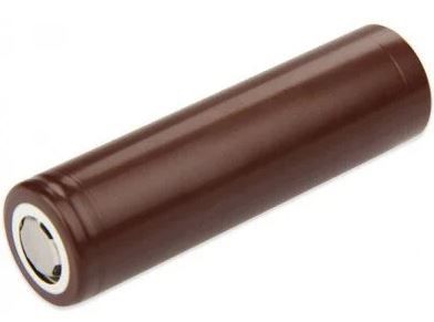 Аккумулятор литий-ионный LG 3000 mAh 20A 13мОм высокотоковый без защиты INR18650HG2