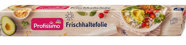 Харчова плівка Profissimo Frischhaltefolie від висихання та втрати смаку 29см 50м 4066447716986