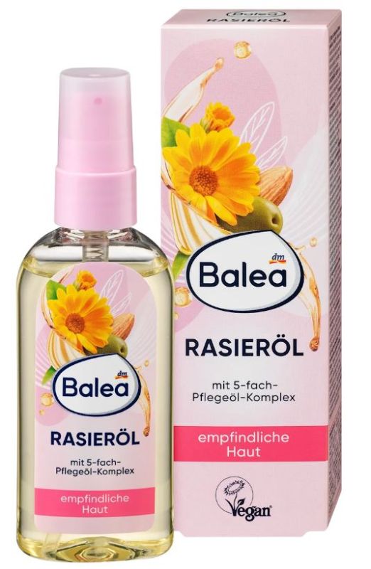 Масло для бритья Balea Rasierol c комплексом масел 5-го уровня защиты 100мл 4066447277487