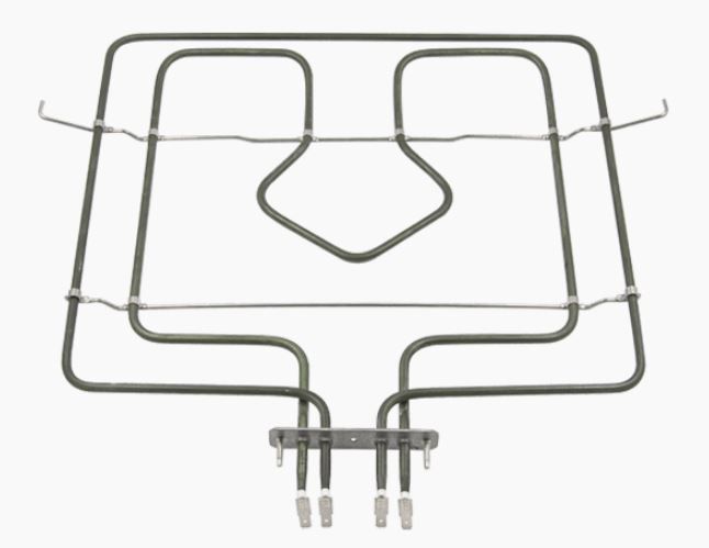 Тен верхній для духовки Zanussi 1600+1100Вт 230В 365*345мм 709465 OEM