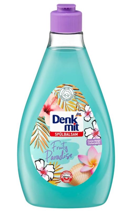 Средство для мытья посуды Denkmit Spulbalsam Fruity Paradise 500мл. Германия 4067796170504