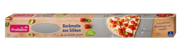 Силіконова підкладка для випічки Profissimo Backmatte aus Silikon 44х37см 4066447749427