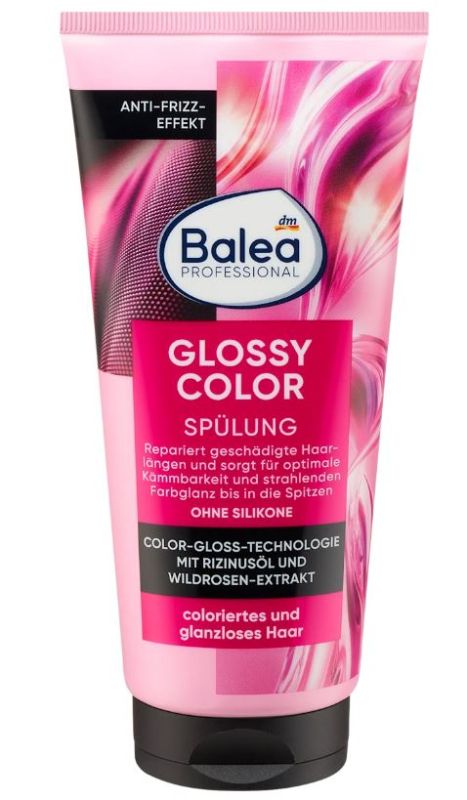 Кондиционер для окрашенных волос профессиональный Balea Glossy Color 200мл 4067796154221