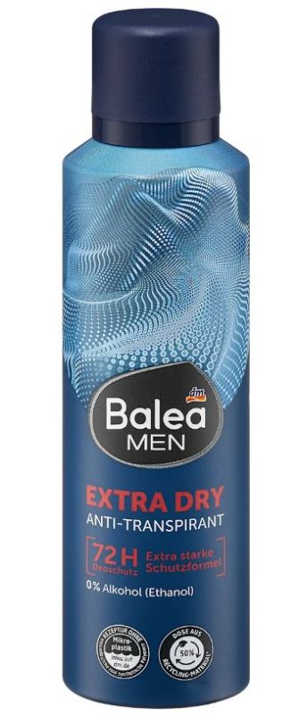 Дезодорант для мужчин аэрозоль Balea Extra Dry 200мл Германия 4066447600056