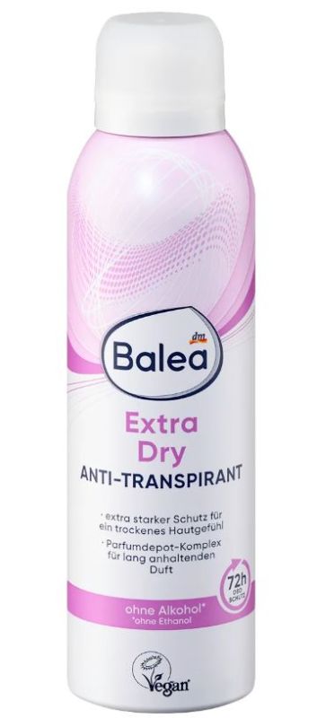 Дезодорант для женщин аэрозоль Balea Extra Dry 200мл Германия 4066447888683