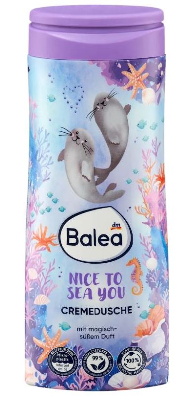 Гель для душа Balea Nice To Sea You 300мл Германия 4066447671889