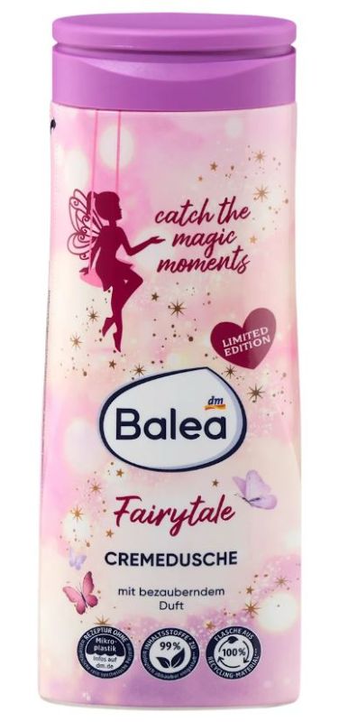 Гель для душа Balea Fairytale для чувствительной кожи 300мл Германия 4067796199574