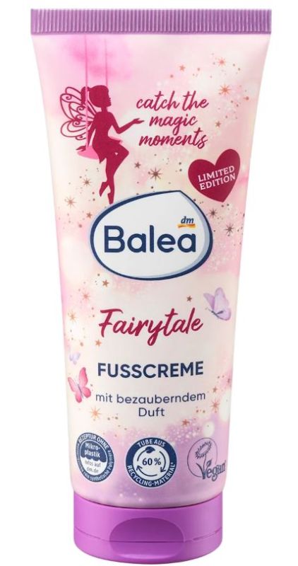Крем для ухода за кожей ног Balea Fairytale 100мл Германия 4066447872934