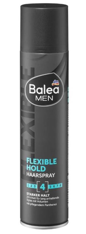 Лак для волосся Balea MEN Flexible Hold №4 300мл 4066447866858