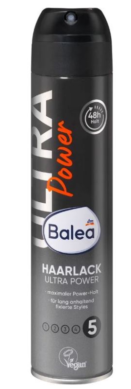 Лак для волос Balea Ultra Power №5 300мл 4066447376654