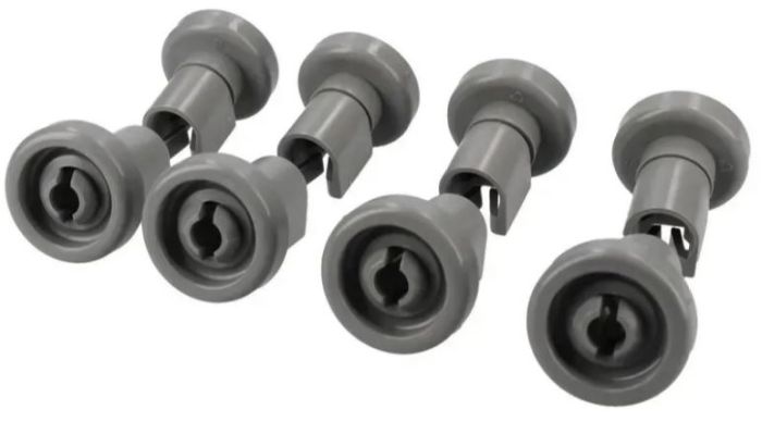 Колесо (ролик)  ящика посудомоечной машины  Zanussi  (комплект 8шт.) оригинальные 50269970005