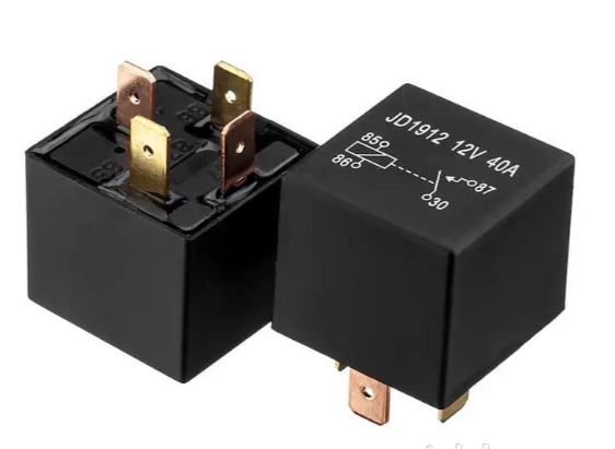 Релле JD1912 (12VDC) 40A контакты 1C  (4pin) Daier 1016371